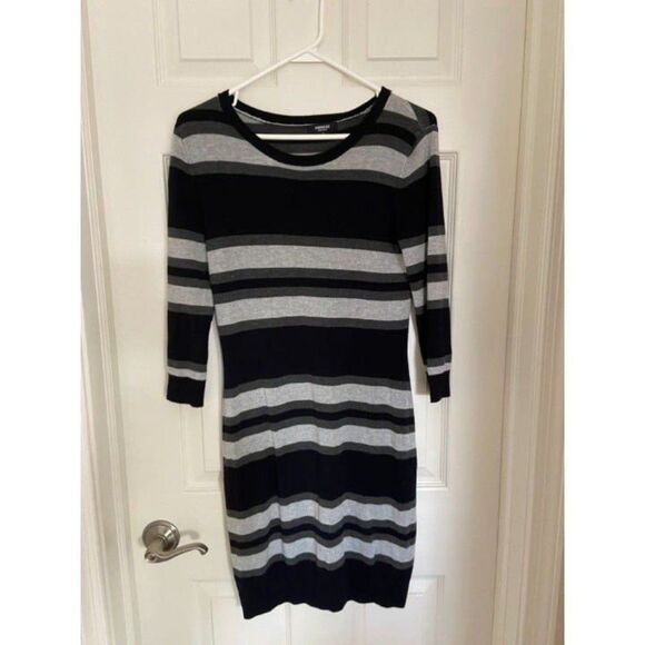 Blue and Gray Sweater Dress (Size Small) - Picture 3 of 3